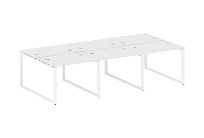 Стол-бенч двойной Metal system style БО.СМ-6.1 - фото товара 1 из 3