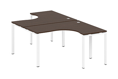Стол-бенч двойной криволинейный Metal system style БП.РАС-СА-2.3 - фото товара 1 из 4