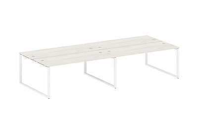 Стол-бенч двойной Metal system style БО.СМ-4.5 - фото товара 1 из 3
