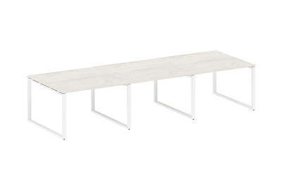Стол для переговоров (3 столешницы) Metal system style БО.ПРГ-3.2 - фото товара 1 из 3