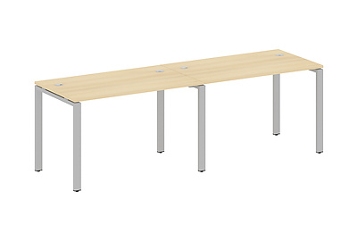 Стол-бенч линейный на 2 раб.места Metal system style БП.СМ-2.2 - фото товара 1 из 3