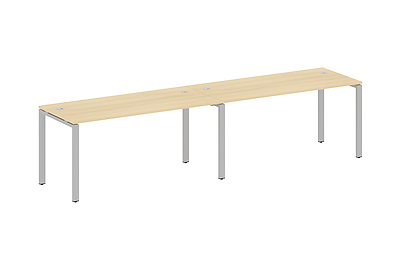Стол-бенч линейный на 2 раб.места Metal system style БП.СМ-2.4 - фото товара 1 из 3