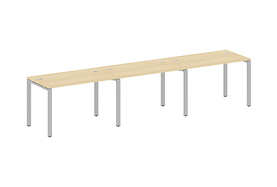 Стол-бенч линейный на 3 раб.места Metal system style БП.СМ-3.2 - фото товара 1 из 3
