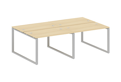 Стол-бенч двойной Metal system style БО.СМ-4.2 - фото товара 2 из 4