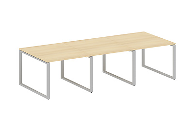 Стол для переговоров (3 столешницы) Metal system style БО.ПРГ-3.1 - фото товара 1 из 3