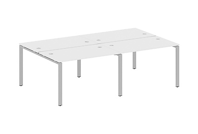 Стол-бенч двойной на 4 раб. места Metal system style БП.СМ-4.2 - фото товара 1 из 3