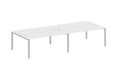 Стол-бенч двойной на 4 раб. места Metal system style БП.СМ-4.5 - фото товара 1 из 3