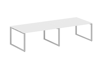 Стол для переговоров (2 столешницы) Metal system style БО.ПРГ-2.4 - фото товара 1 из 3