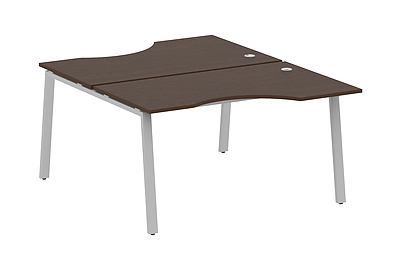 Стол-бенч двойной криволинейный Metal system style БА.РАС-СА-2.2 - фото товара 1 из 3