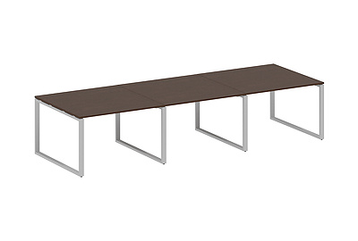 Стол для переговоров (3 столешницы) Metal system style БО.ПРГ-3.2 - фото товара 1 из 3
