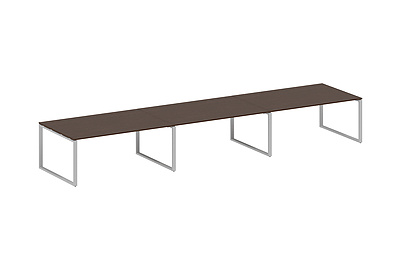 Стол для переговоров (3 столешницы) Metal system style БО.ПРГ-3.5 - фото товара 1 из 3