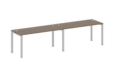 Стол-бенч линейный на 2 раб.места Metal system style БП.СМ-2.4 - фото товара 1 из 3