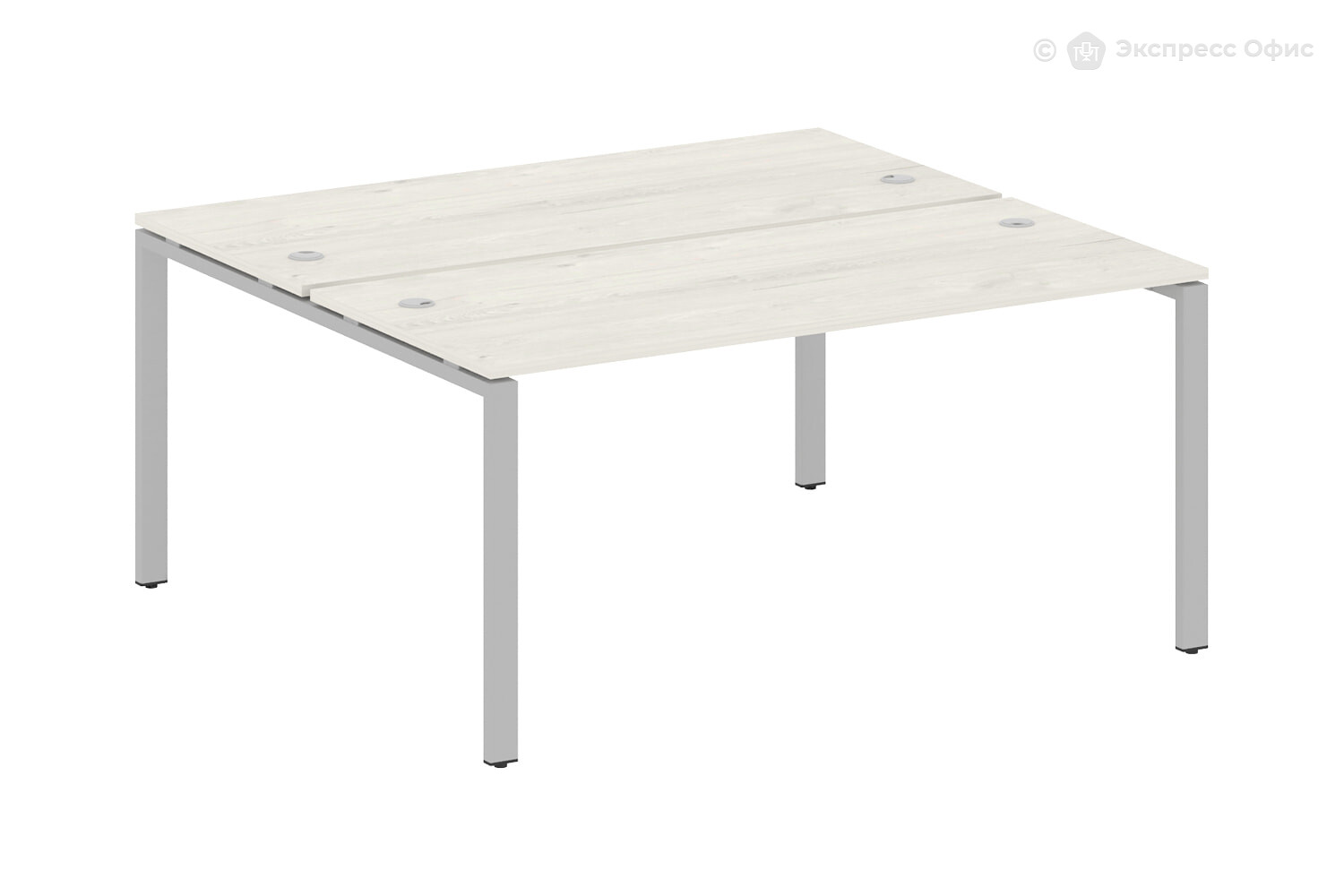 Стол-бенч двойной Metal system style БП.РАС-СП-2.4 - фото товара 1 из 4