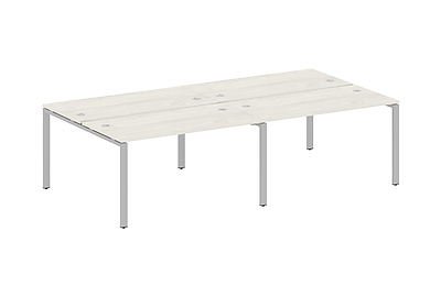 Стол-бенч двойной на 4 раб. места Metal system style БП.СМ-4.3 - фото товара 1 из 3
