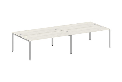 Стол-бенч двойной на 4 раб. места Metal system style БП.СМ-4.5 - фото товара 1 из 3