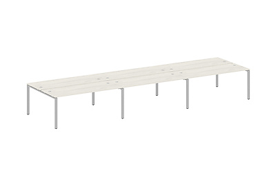 Стол-бенч двойной на 6 раб. мест Metal system style БП.СМ-6.5 - фото товара 1 из 3