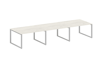 Стол для переговоров (3 столешницы) Metal system style БО.ПРГ-3.3 - фото товара 1 из 3
