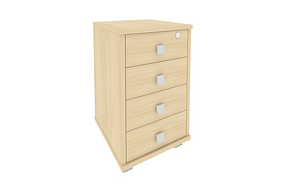 Тумба для документов мобильная (4 ящика) Style Л.ТМ-4 - фото товара 1 из 4