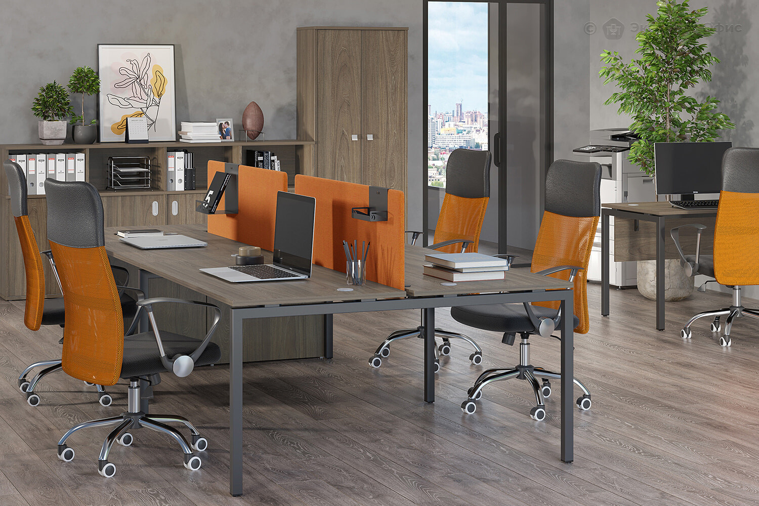 Офисная мебель Metal system quattro 40x40 - фото товара 4 из 5