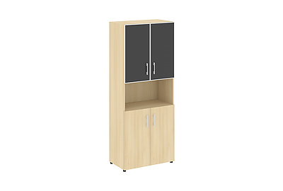 Шкаф для документов Yalta LT.ST-1.4 R black - фото товара 1 из 4
