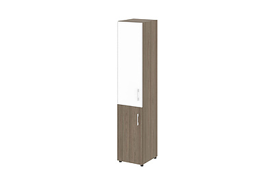 Шкаф для документов левый Yalta LT.SU-1.2 R (L) white - фото товара 1 из 4
