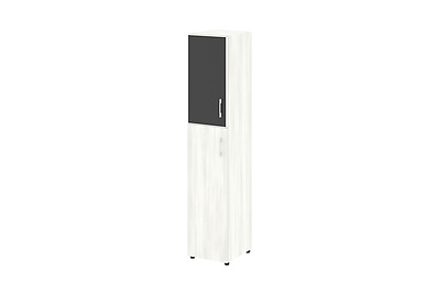 Шкаф для документов левый Yalta LT.SU-1.7 R (L) black - фото товара 1 из 4