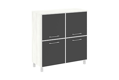 Шкаф для документов Yalta LT.SD-1.2 R black - фото товара 1 из 4