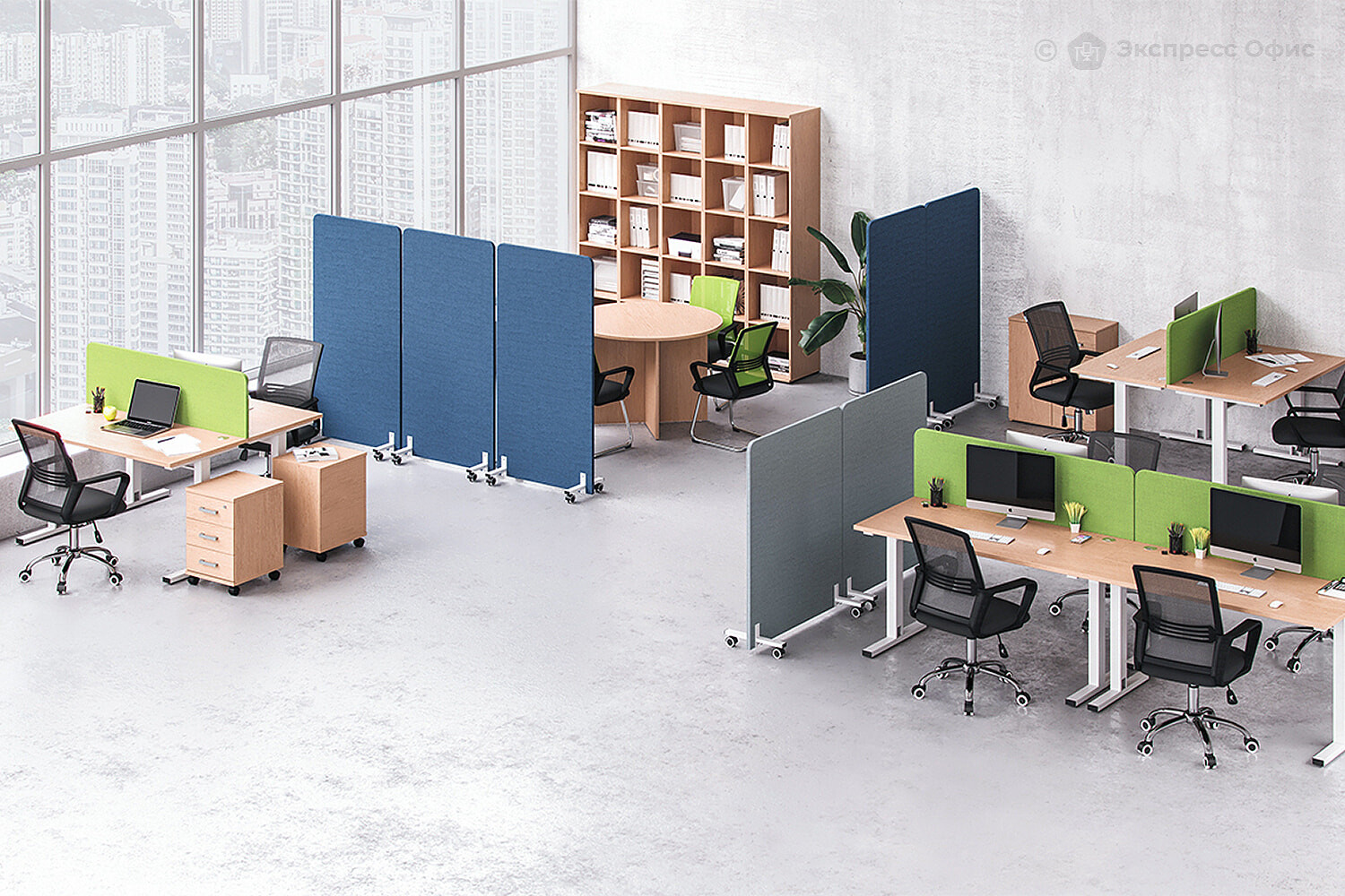Мобильные перегородки SOFTOffice - фото товара 3 из 4