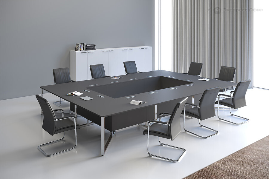 Столы для переговоров Summit Graphite - фото товара 2 из 3