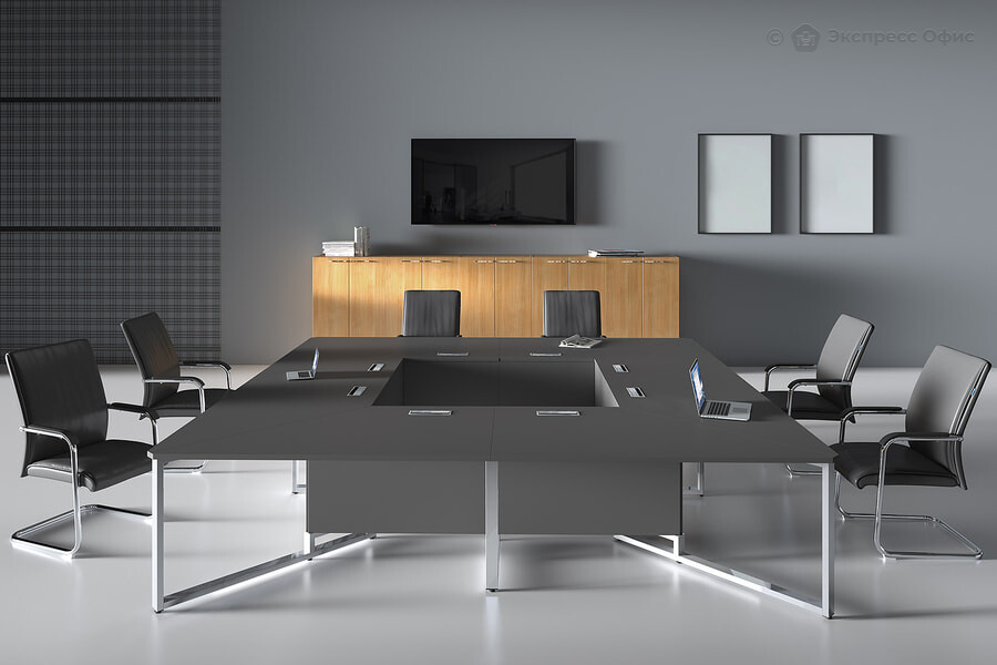 Столы для переговоров Summit Graphite - фото товара 1 из 3