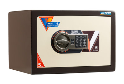 Сейф для хранения денег и документов мебельный Aiko Т17, 171х260х230 мм, ключ, 290366