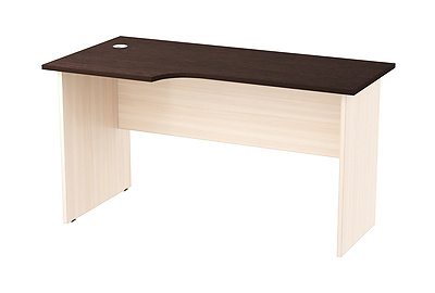 Стол письменный эргономичный правый Эдем Э-22.1 R - фото товара 1 из 4