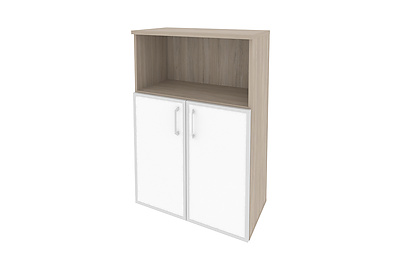 Шкаф для документов средний широкий Onix O.ST-2.2R white - фото товара 1 из 3