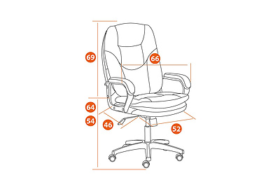 Кресло для руководителя Comfort LT (22) - фото товара 9 из 10