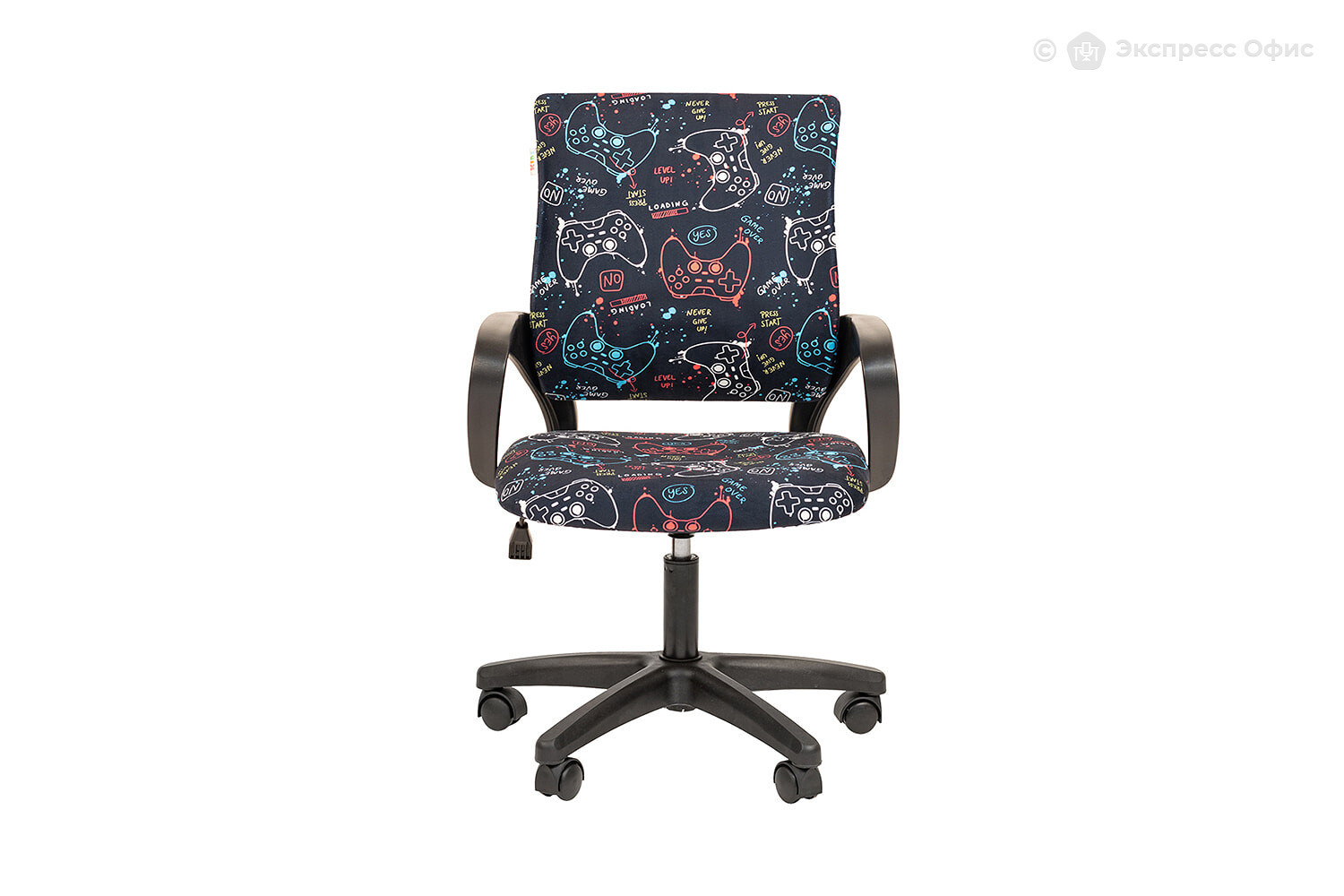 Кресло компьютерное детское Chairman Kids 103 Black LT - фото товара 1506883 из 3