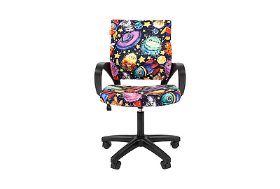 Кресло компьютерное детское Chairman Kids 103 Black LT - фото товара 2 из 4