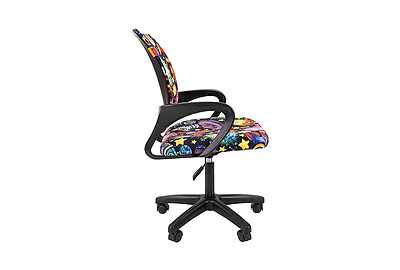 Кресло компьютерное детское Chairman Kids 103 Black LT - фото товара 3 из 4
