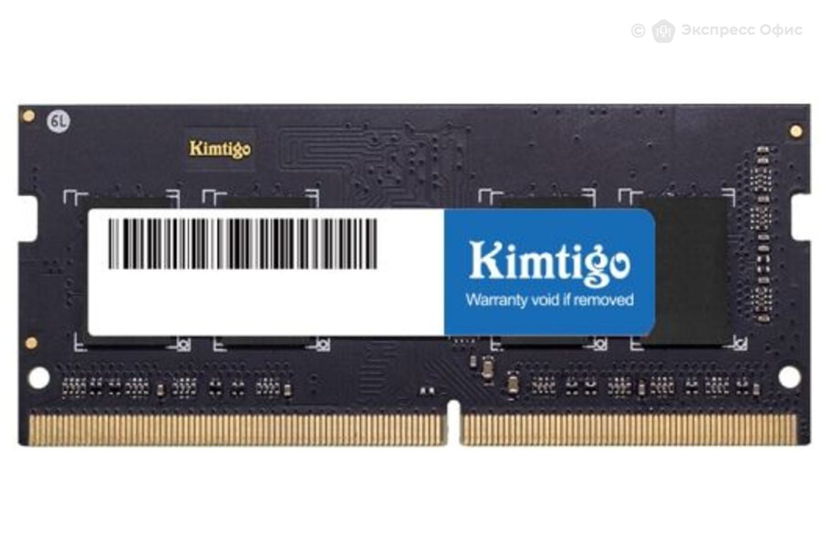 DDR4 16Gb 2666MHz Kimtigo KMKS16GF682666 RTL PC4 21300 CL19 SO DIMM 260 pin 1.2 single rank