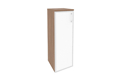 Шкаф для документов высокий узкий левый Onix O.SU-2.4R(L) white - фото товара 1 из 3