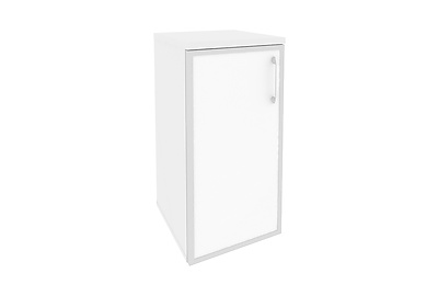 Шкаф для документов низкий узкий левый Onix O.SU-3.2R(L) white - фото товара 1 из 3