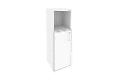 Шкаф для документов средний узкий левый Onix O.SU-2.2R(L) white - фото товара 1 из 3