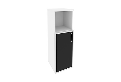 Шкаф для документов средний узкий левый Onix O.SU-2.2R(L) black - фото товара 1 из 3