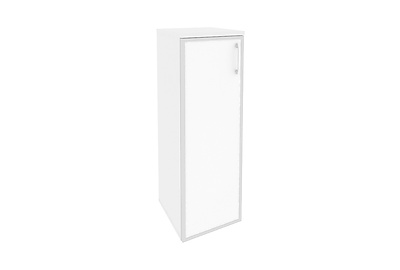 Шкаф для документов высокий узкий левый Onix O.SU-2.4R(L) white - фото товара 1 из 3