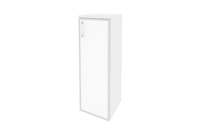 Шкаф для документов высокий узкий правый Onix O.SU-2.4R(R) white - фото товара 1 из 3