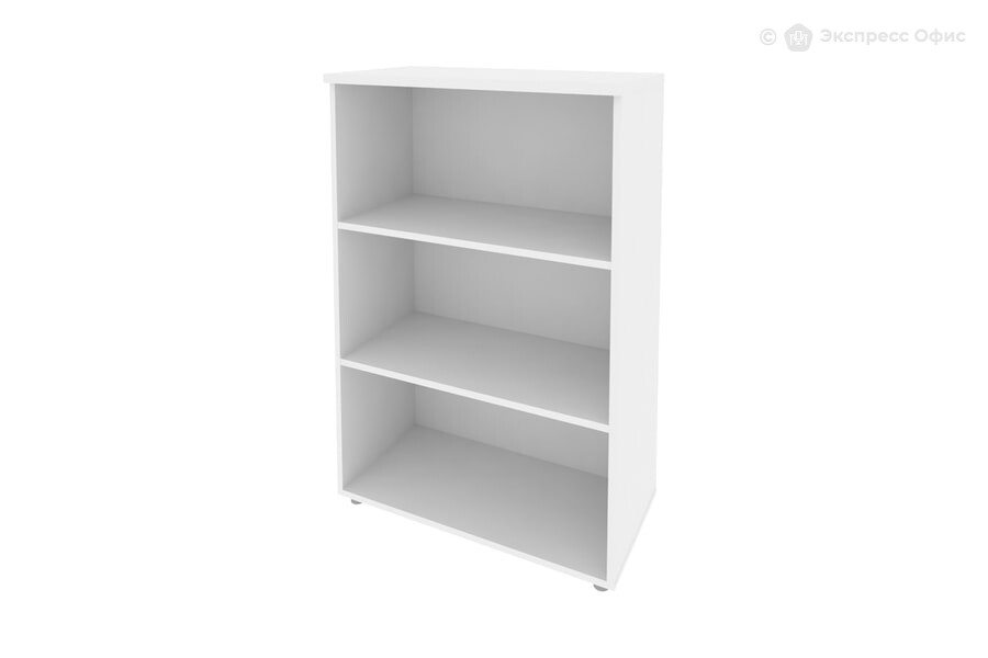  Шкаф для документов средний широкий Onix O.ST-2.2R white Белый бриллиант - фото товара 2 из 3
