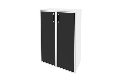 Шкаф для документов средний широкий Onix O.ST-2.4R black - фото товара 1 из 3