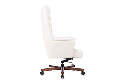 Кресло для руководителя Бюрократ Duke/WHITE - фото товара 3 из 13