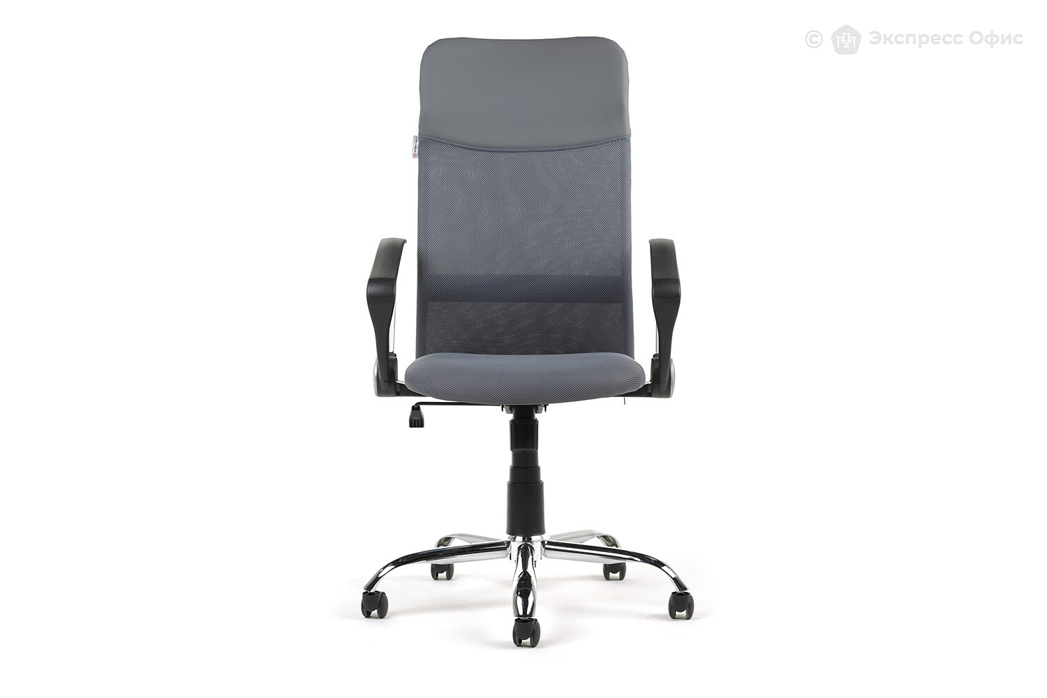 Кресло для руководителя Leo A chrome - фото товара 2 из 13