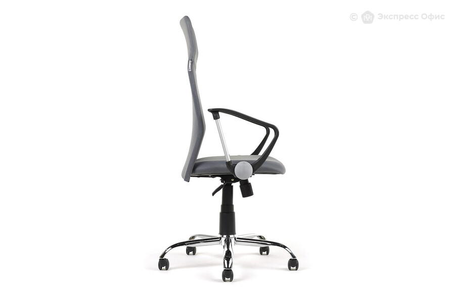 Кресло для руководителя Leo A chrome - фото товара 3 из 13