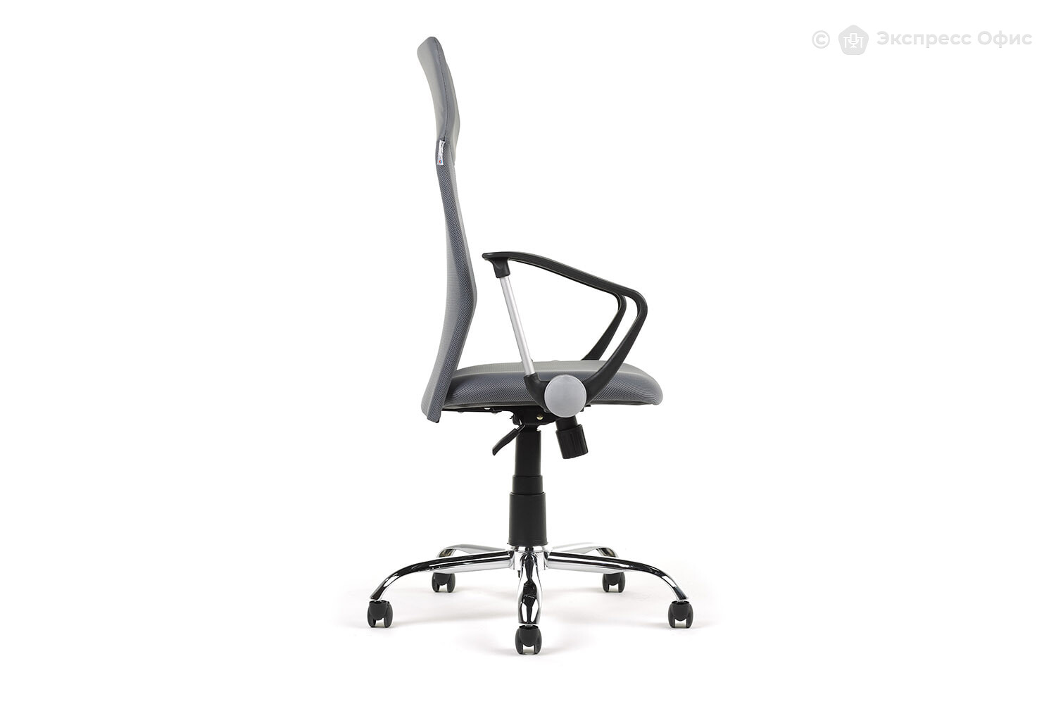 Кресло для руководителя Leo A chrome - фото товара 3 из 13